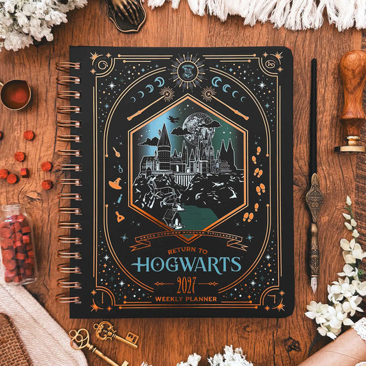 Harry Potter Return to Hogwarts 2027 Weekly Planner, Personal Organizer