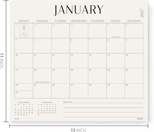 Jotsome Magnetic Calendar for Refrigerator 2026-2027