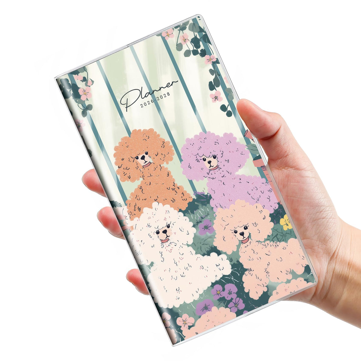 2 Year Pocket Calendar 2026-2028, Jul 2026-Jun 2028,6.5" x 3.5"