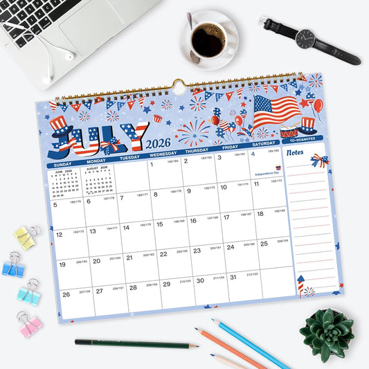 2026-2027 Wall Calendar, 18 Month, July 2026-Dec 2027, 14.8"x11.5"