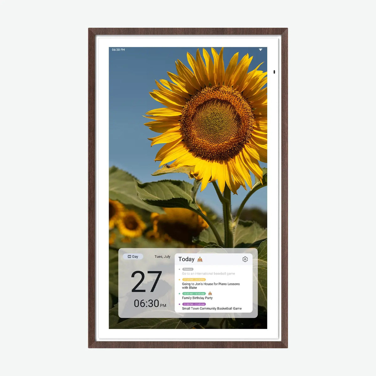 ApoloSign 2026 Dual-Mode Smart Digital Family Wall Calendar - 15.6"/21.5" Digital Display Weekly Planner for Parents, Voice Control, Gemini AI, Tasks Organizer, Chore Rewards, Customizable Widget Dashboard