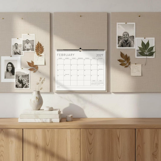 Beautiful 2026-2027 Wall Calendar - Runs from June 2026 - December 2027