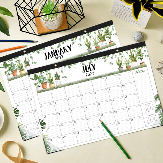 2027 Calendar - 2027 Desk Calendar, Jan. 2027 - Dec. 2027