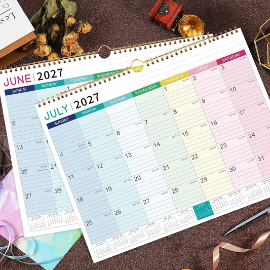 2027 Calendar - 2027 Wall Calendar, Jan 2027 - Dec 2027, 15" x 11.5"