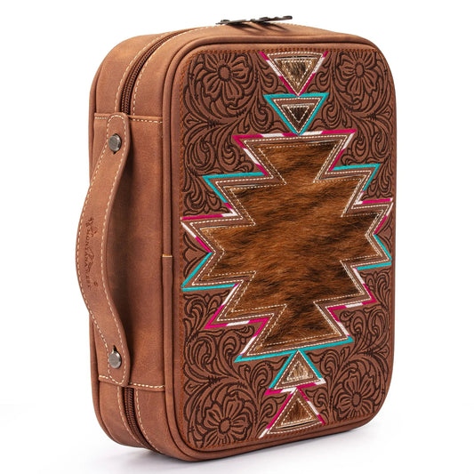 Montana West Western Style Embroidered Bible Covers Book Carrying Case Church Bag Outdoor Bible Protective Leather Designs Canvas