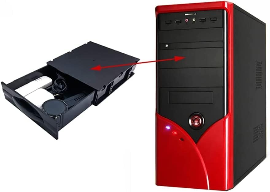 5.25 Inch Drive Bay Storage Drawer, Optical Drive Bay Storage Box