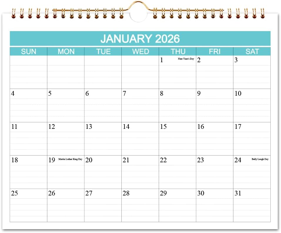 Calendar 2026-2027 - Wall Calendar Runs from Apr 2026 to June 2027-15 Monthly Calendar with Thick Paper for Planning and Organizing for Home or Office, Calender Planner, 8.5 x 11 In 2026 27 Calendars