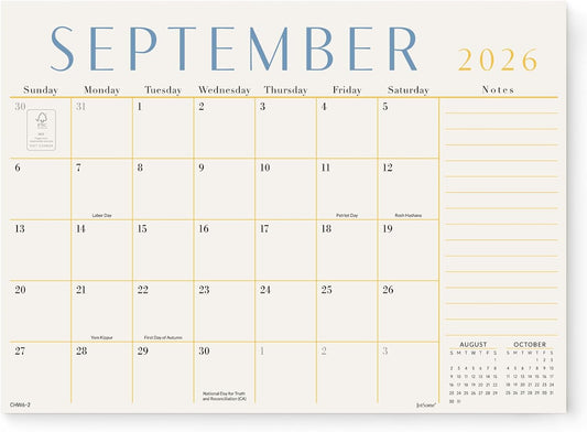 Jotsome Magnetic Calendar for Refrigerator 2026-2027, Fridge Calendar