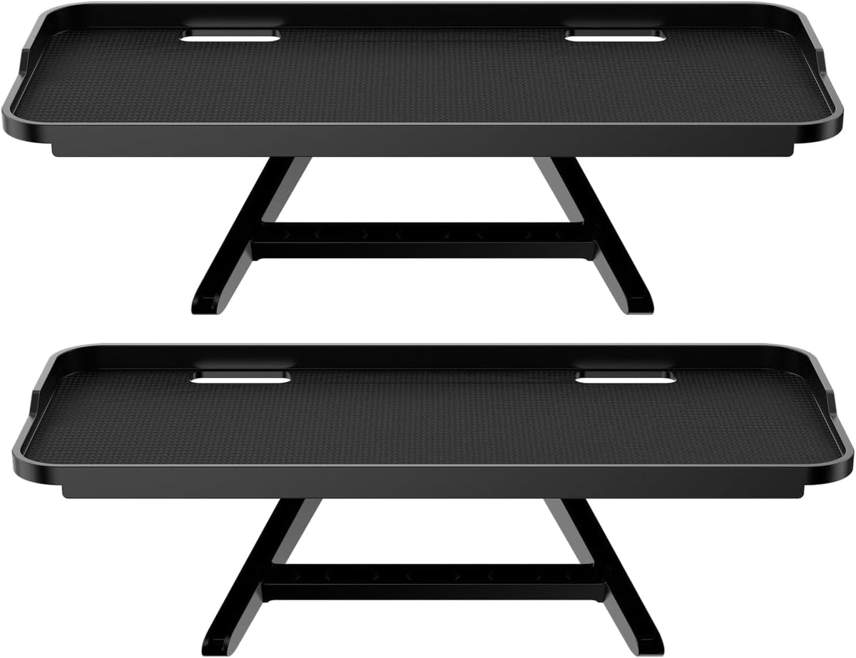 TETVIK TV Screen Top Shelf Monitor Shelf Adjustable Computer Screen for Office Desk,Cellphone Stand,Media Box, Game Console,Router 11.8x4.7 inch TV Tray Stand Mount Storage Organizer Bracket 1 Piece