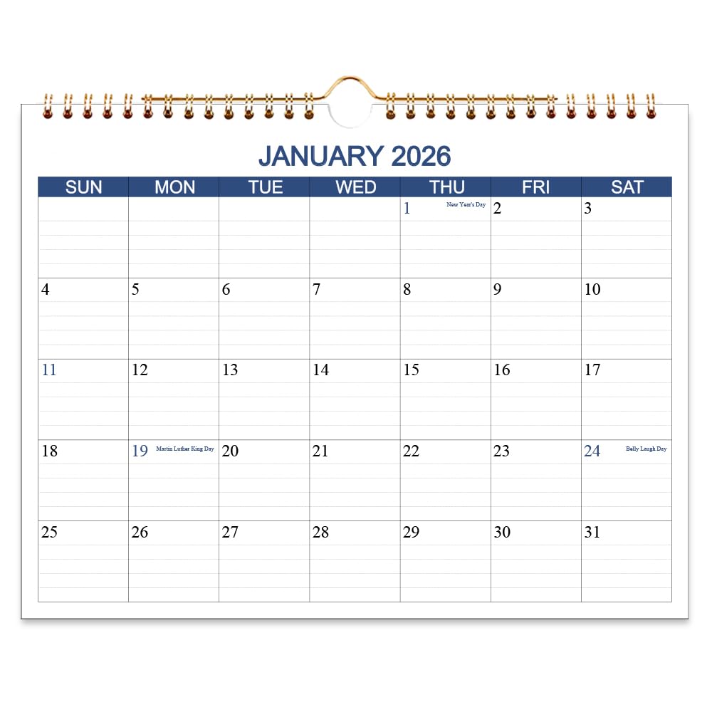 Calendar 2026-2027 - Wall Calendar Runs from Apr 2026 to June 2027-15 Monthly Calendar with Thick Paper for Planning and Organizing for Home or Office, Calender Planner, 8.5 x 11 In 2026 27 Calendars