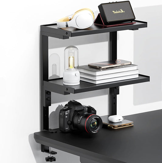 Spacrea 2 Tier Clamp on Desk Shelf