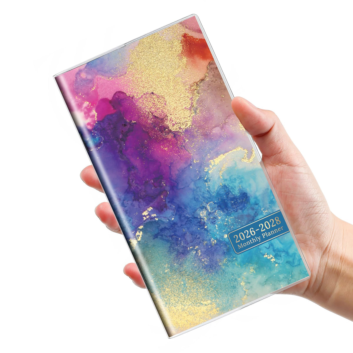 2 Year Pocket Calendar 2026-2028, Jul 2026-Jun 2028，6.5" x 3.5"