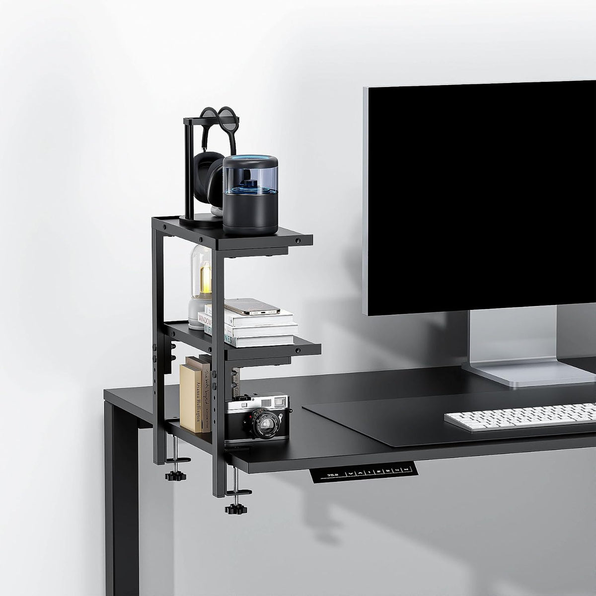 Spacrea 2 Tier Clamp on Desk Shelf