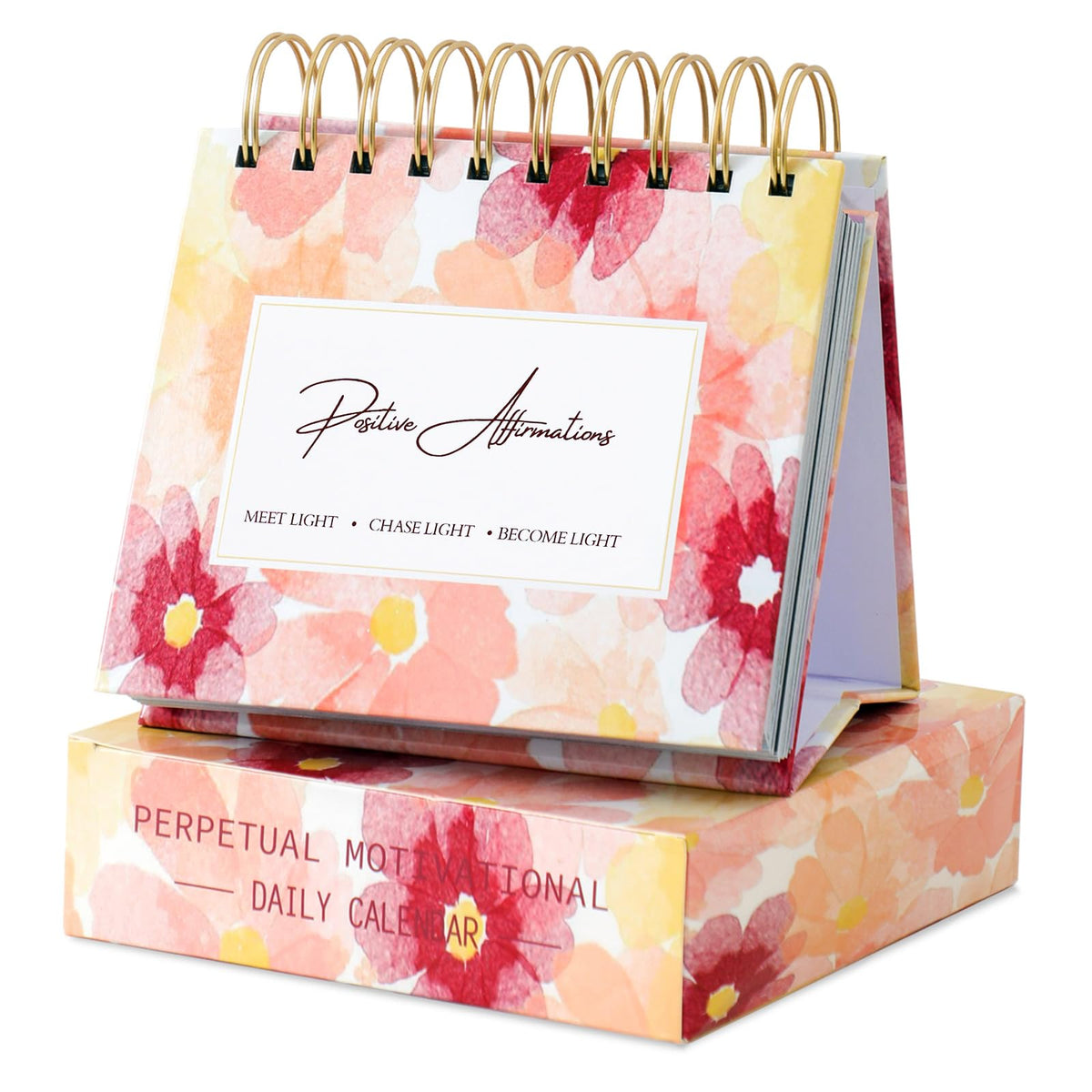 ZEEYUAN Desk Calendar 2026-2027 [Full 2-Years] Small Monthly Desktop Standing Up Flip Calendar 24-Month (Jan.2026- Dec.2027) Cute Office Desk Calendars with Planner for Work Home, 10x8.3inch/ Purple