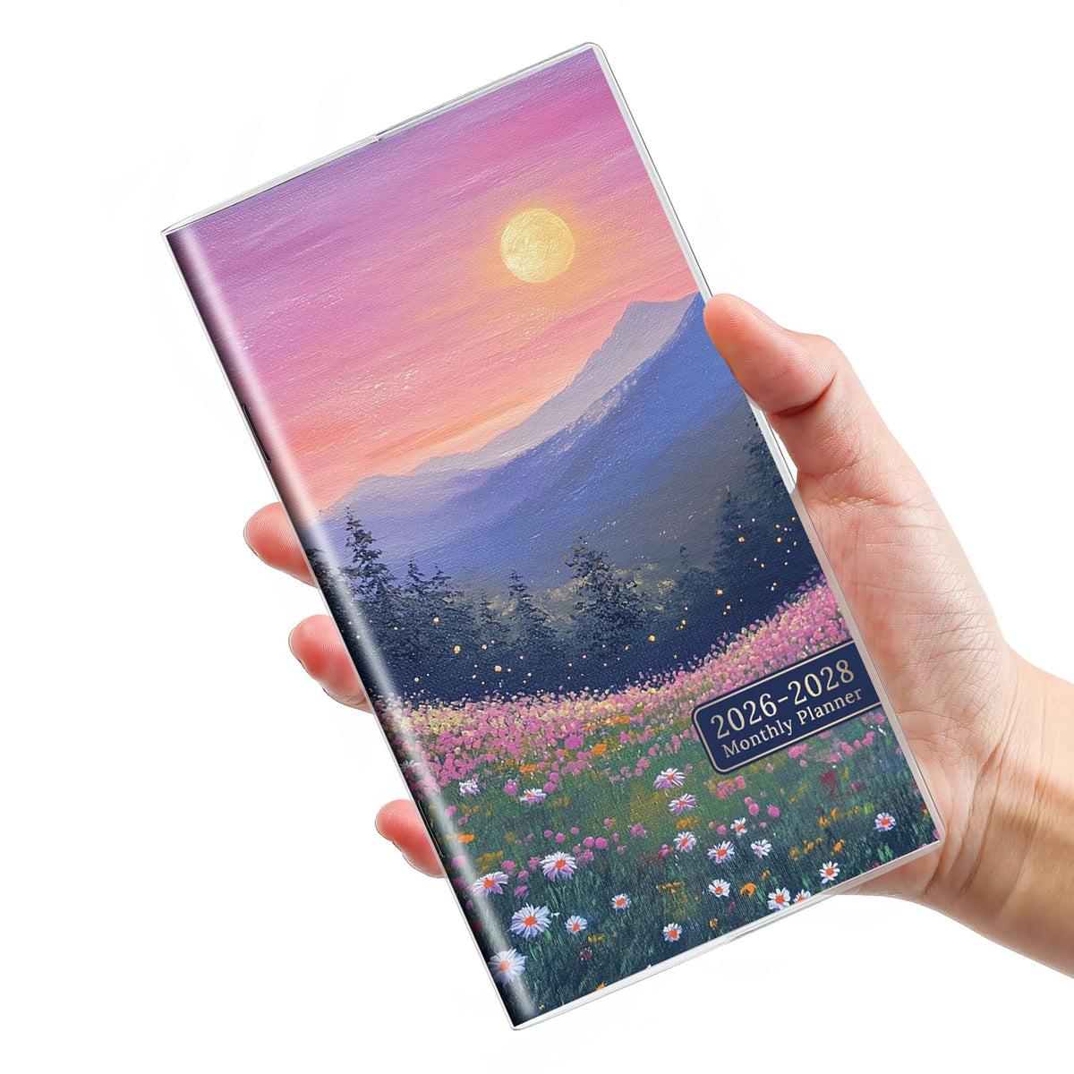 2 Year Pocket Calendar 2026-2028, Jul 2026-Jun 2028，6.5" x 3.5"