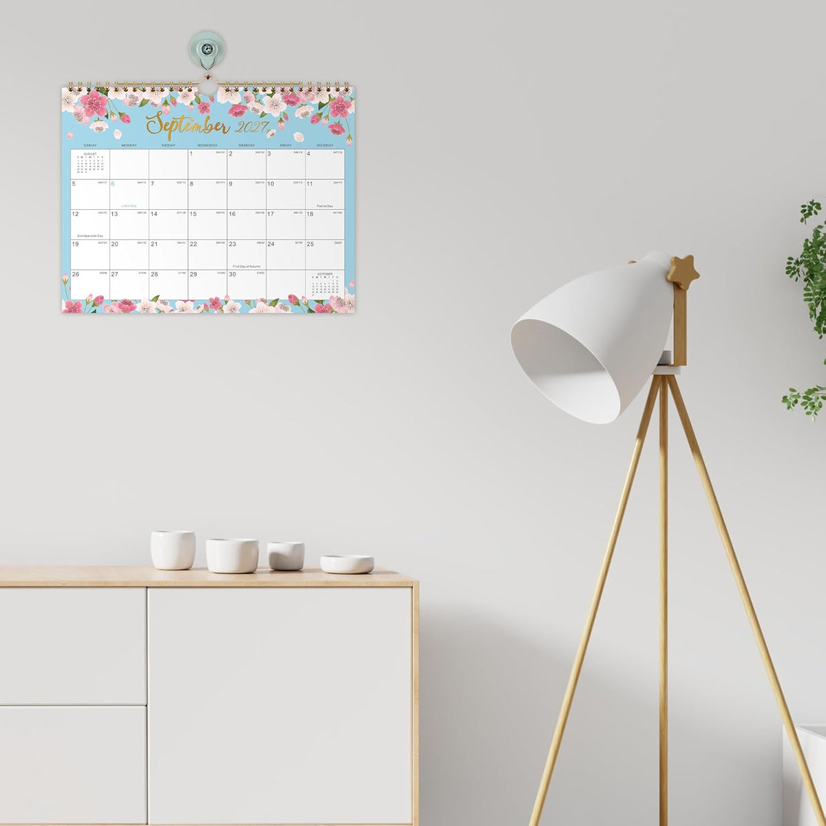 2027 Calendar - 2027 Wall Calendar, JAN.2027 - DEC.2027, 11" x 8.5"