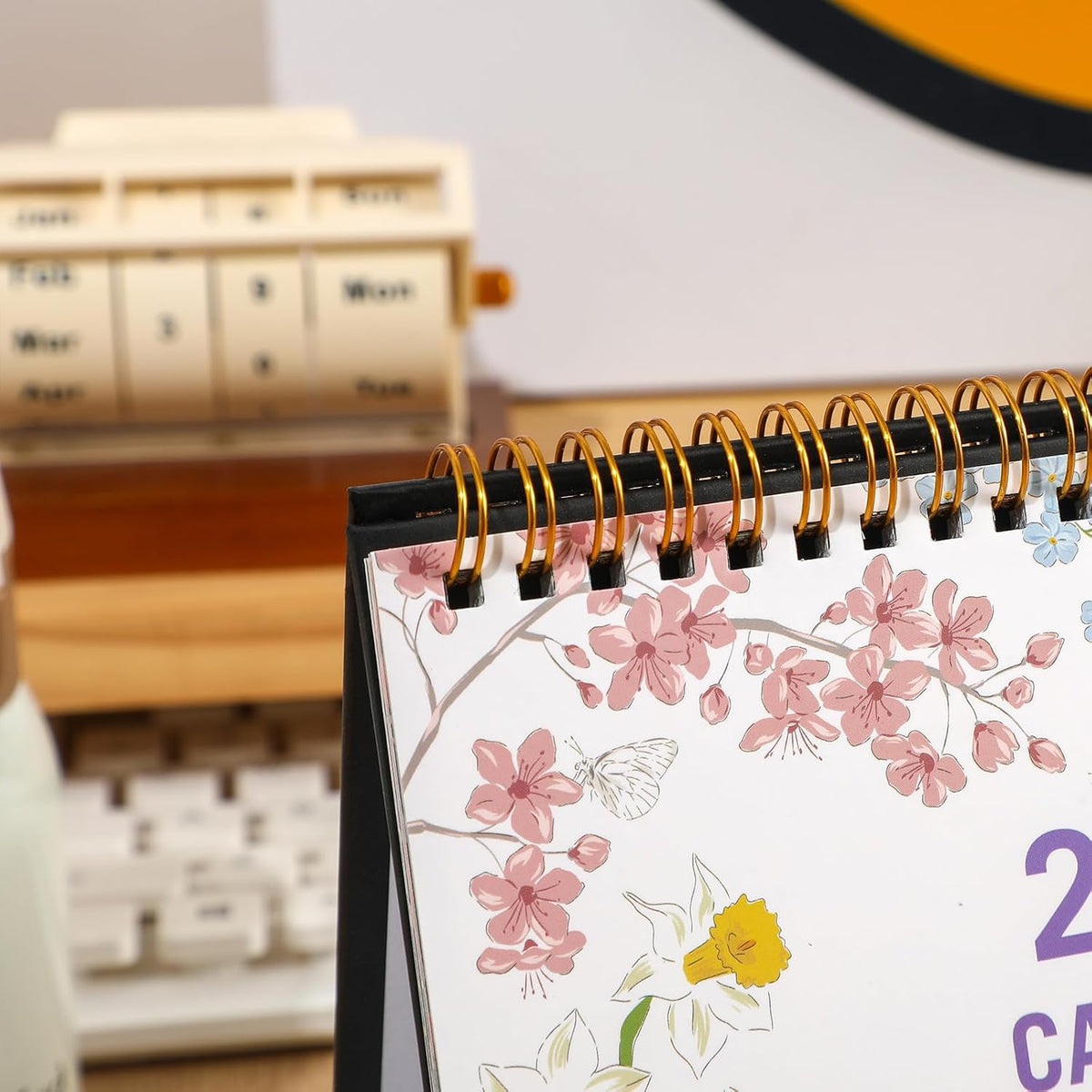 Standing Desktop Calendar 2026-2027 Small