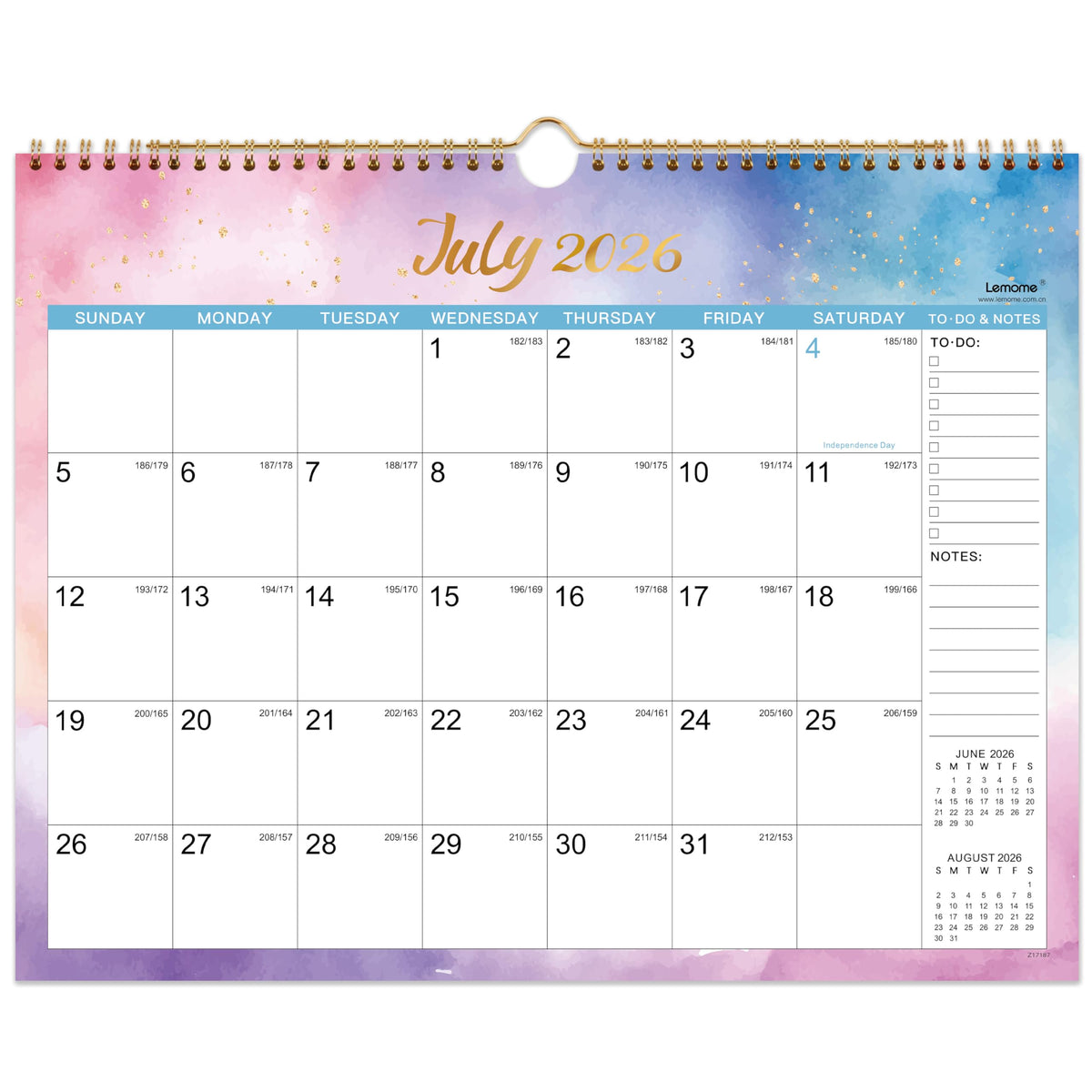 2027 Wall Calendar - 2 Pack Monthly Wall and Desk Calendars, 11"x 8.5"