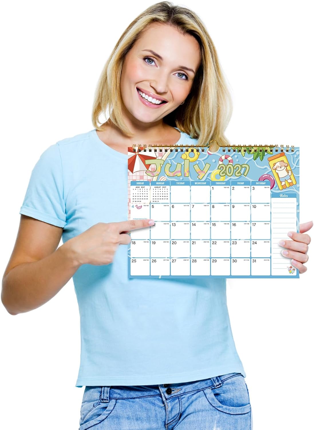Lbylyhxc Calendar 2026-2027, Jul. 2026 to Dec. 2027, 18 Monthly, 11"x8.5"