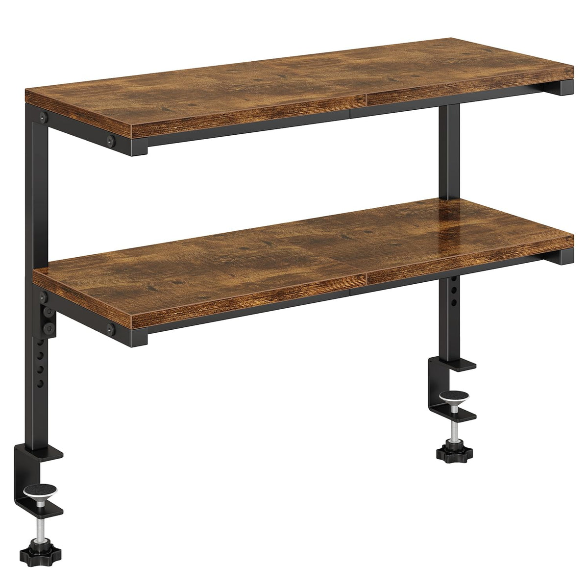 IBUYKE Clamp on Desk Organizer Shelf,Desk Extender Shelves UTMZ007H