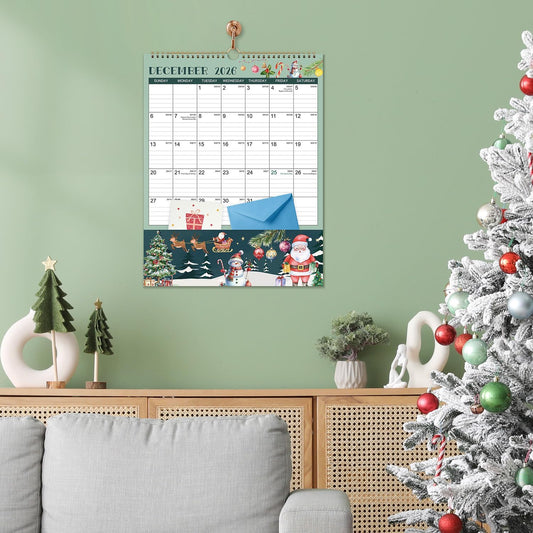 2027 Wall Calendar - 11.4" x 14.5", 18 Months from Jul. 2026 - Dec. 2027
