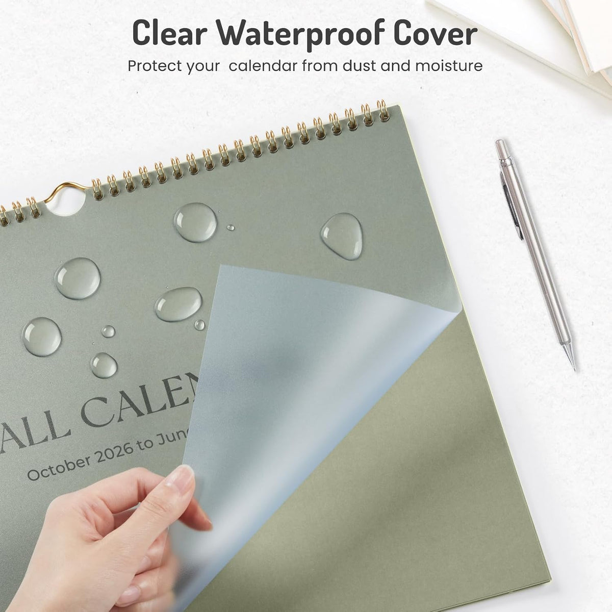 Forvencer 2027 Wall Calendar, 21-Month (Oct 2026 - Jun 2028), 14.7" x 11.5"