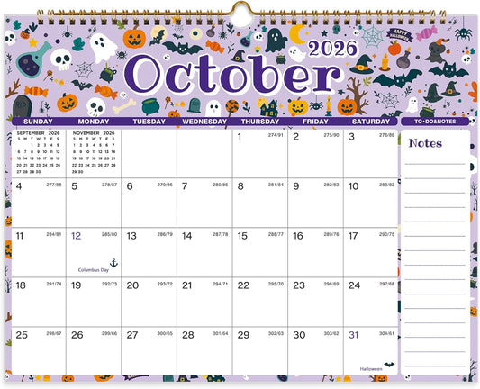 Wall Calendar 2026-2027, 18 Month Jul 2026-Dec 2027, 14.8"x11.5"