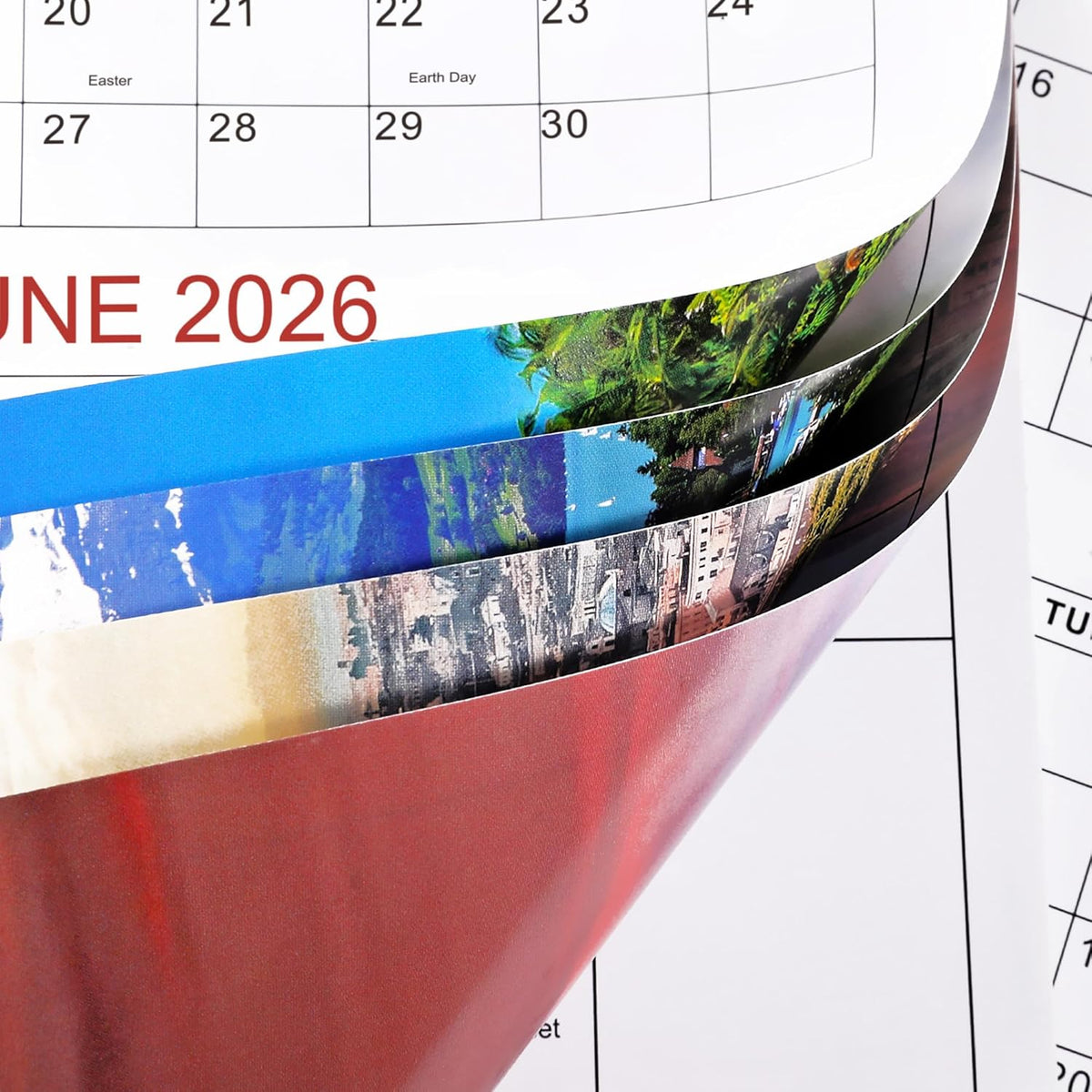 Wall Calendar 2027, 12 months from Jan. 2027 - Dec. 2027, Monthly Square
