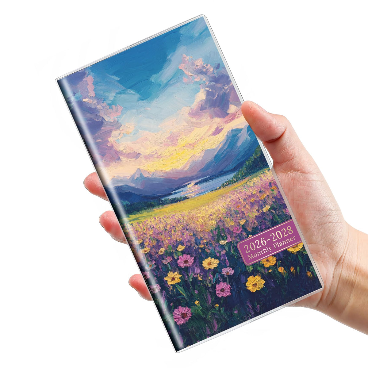 2 Year Pocket Calendar 2026-2028, Jul 2026-Jun 2028，6.5" x 3.5"