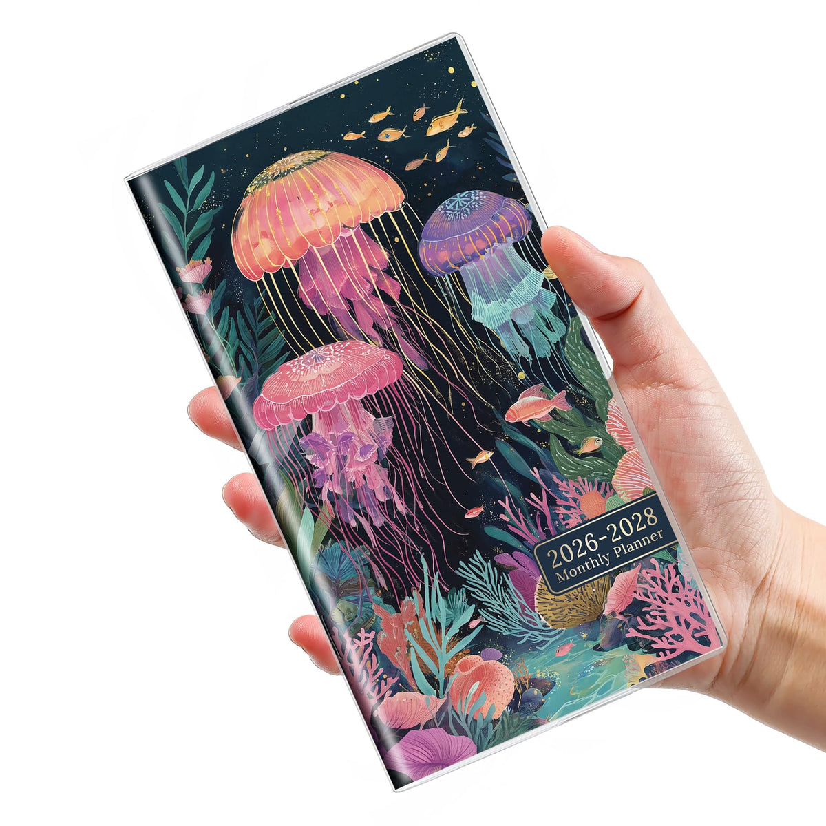 2 Year Pocket Calendar 2026-2028, Jul 2026-Jun 2028，6.5" x 3.5"