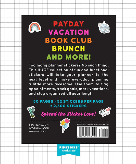 So. Many. Planner Stickers.: 2,600 Stickers to Decorate, Organize, and Brighten Your Planner (So. Many. Stickers.)