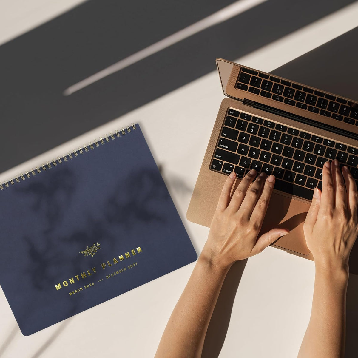 Beautiful 2026-2027 Monthly Planner and Calendar Book - Modern To Do List