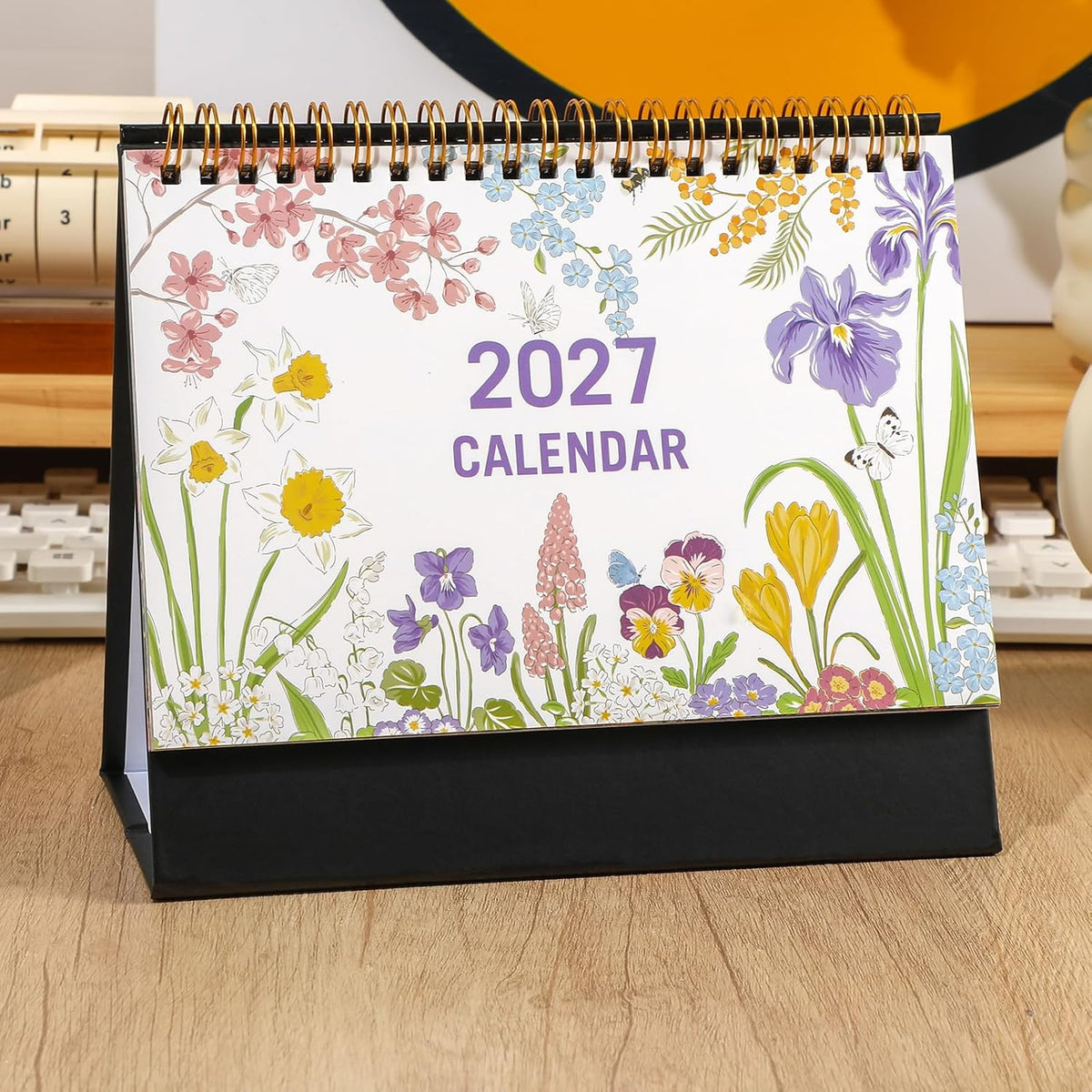 Standing Desktop Calendar 2026-2027 Small