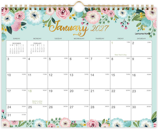 2027 Calendar - 2027 Wall Calendar, JAN.2027 - DEC.2027, 11" x 8.5"