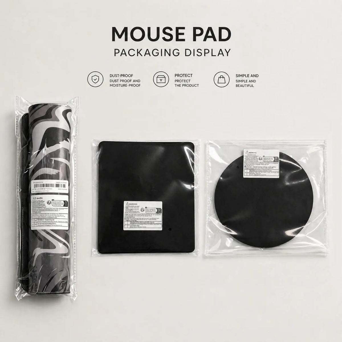 1 Piece Black Lines Topographic Large Gaming Mouse Pad, Abstract Streamline Non-Slip Rubber Base Stitched Lock Edge Desk Mat, Durable Computer Suitable for Home Office & Gaming Setup,Perfect Gift For Gamers