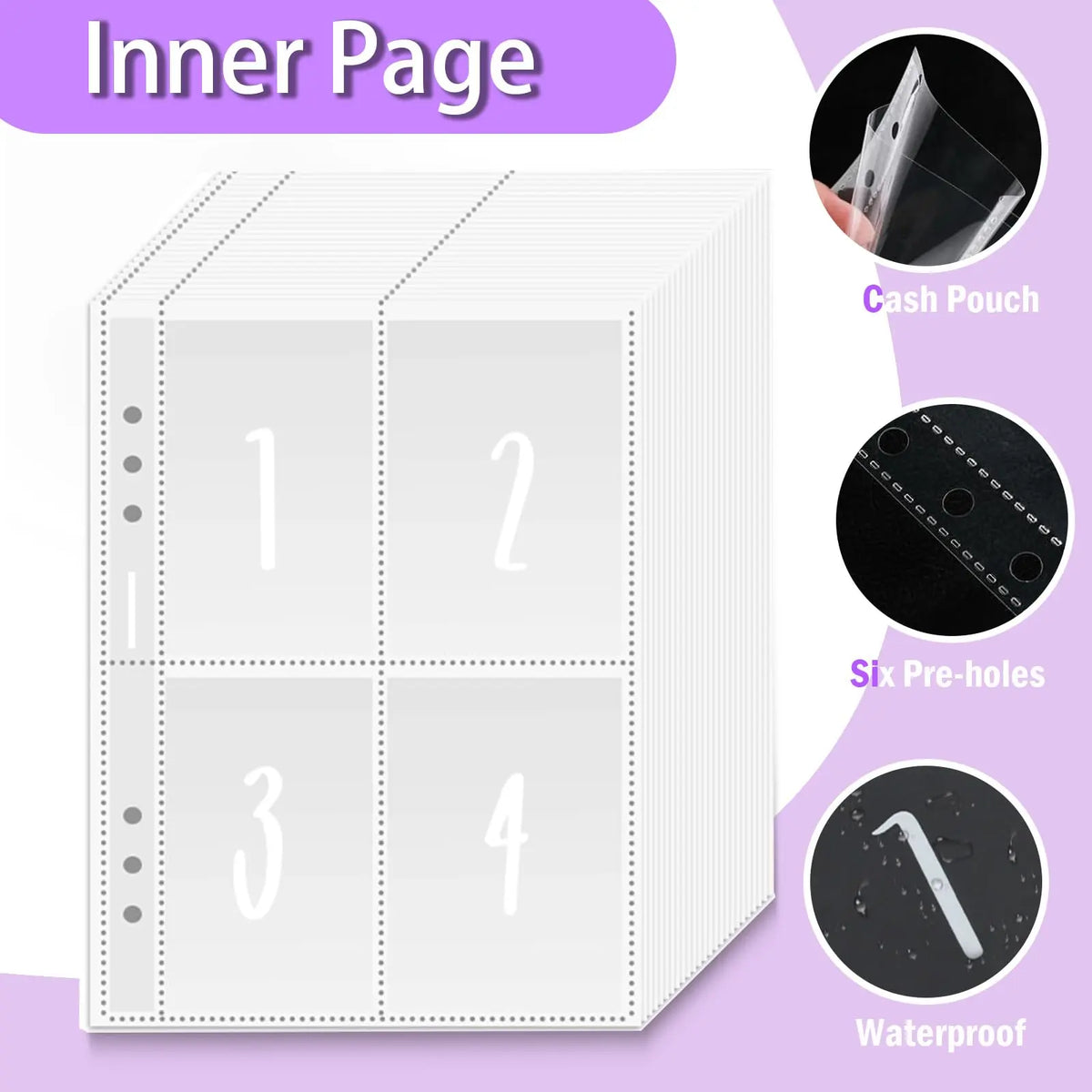 100 Envelopes Challenge Binder Money Saving Challenge Budget Binder with Cash Envelope Way to Save $5,050 Money Saving Binder Money Saving Binder for Budgeting envelope money cash envelope