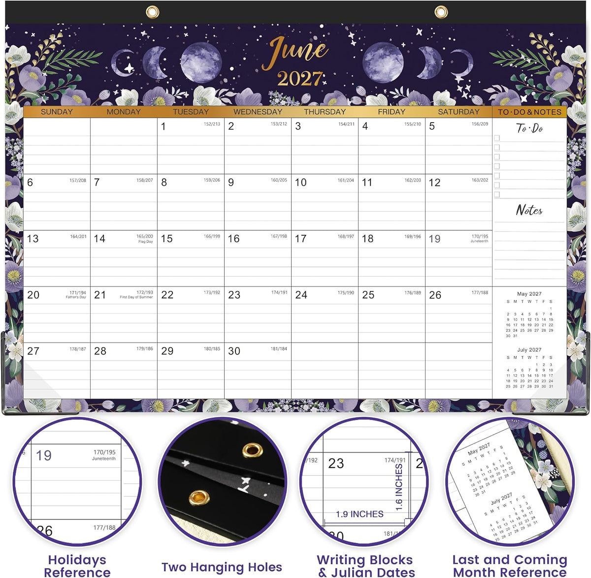 2027 Desk Calendar - Desk/Wall Calendar 2027, JAN 2027 - Dec 2027