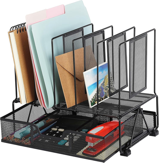 Mr. Pen- Mesh Desk Organizer with Drawer