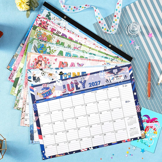 2027 Desk Calendar - Desk/Wall Calendar 2027, Jan. 2027 - Dec. 2027