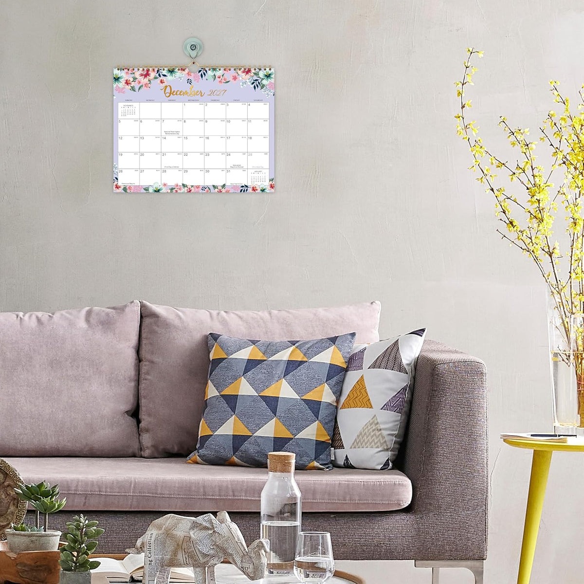 2027 Calendar - 2027 Wall Calendar, JAN.2027 - DEC.2027, 11" x 8.5"