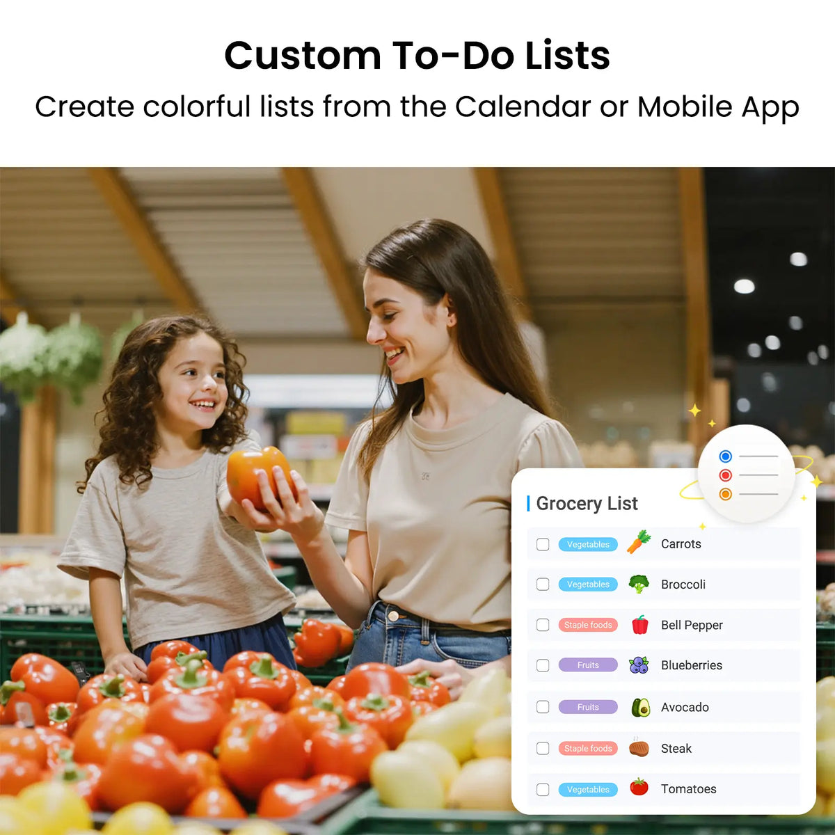 ApoloSign 2026 Dual-Mode Smart Digital Family Wall Calendar - 15.6"/21.5" Digital Display Weekly Planner for Parents, Voice Control, Gemini AI, Tasks Organizer, Chore Rewards, Customizable Widget Dashboard