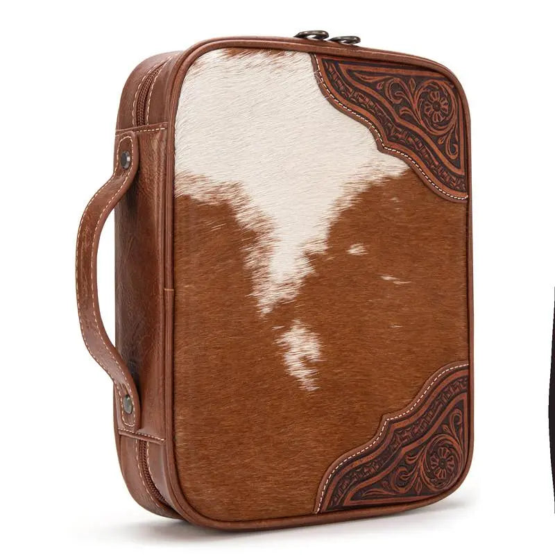 Montana West Western Style Embroidered Bible Covers Book Carrying Case Church Bag Outdoor Bible Protective Leather Designs Canvas